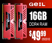 Geil 16GB DDR4 RAM - $49.99